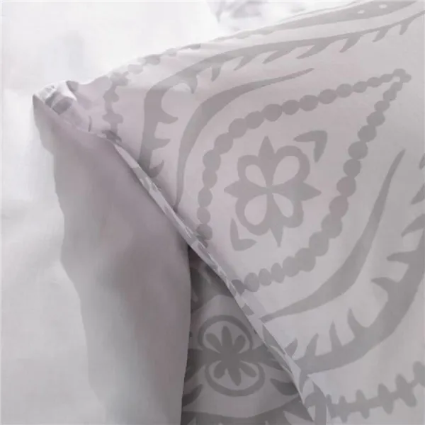 Duvet cover set TODAY Infinie Light grey 240 x 220 cm 3 Pieces