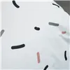 Duvet cover set TODAY Abstract 220 x 240 cm White 3 Pieces