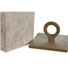 Jewelry box Home ESPRIT Beige Resin 15 x 15 x 24 cm