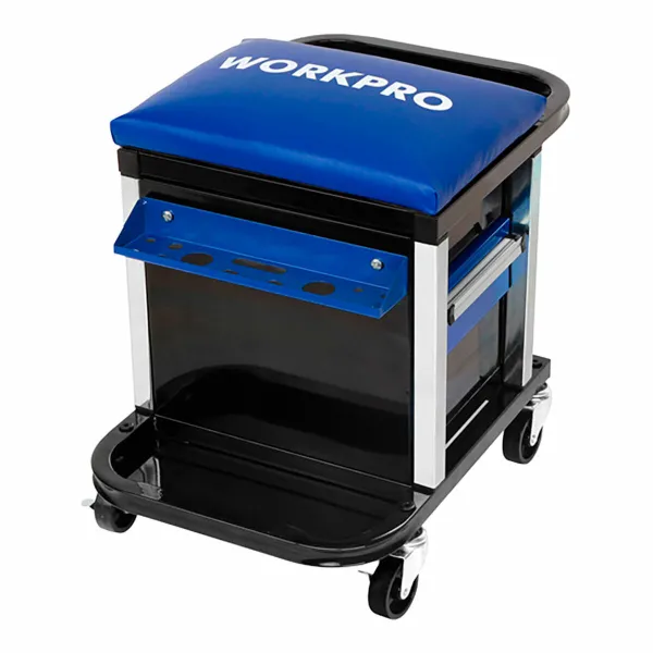 Табурет с местом для хранения Workpro 46 X 36 X 52 CM Пластик