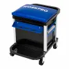 Stool with storage Workpro 46 X 36 X 52 CM Plastic