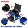 Stalas su saugykla Workpro 46 X 36 X 52 CM Plastmasinis