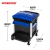 Stool with storage Workpro 46 X 36 X 52 CM Plastic