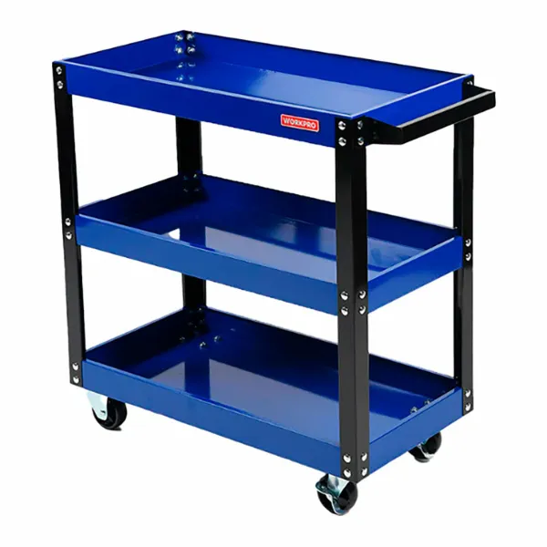 Тележка для инструментов Workpro 75,5 x 35,5 x 70,5 cm Чёрный Сталь полипропилен