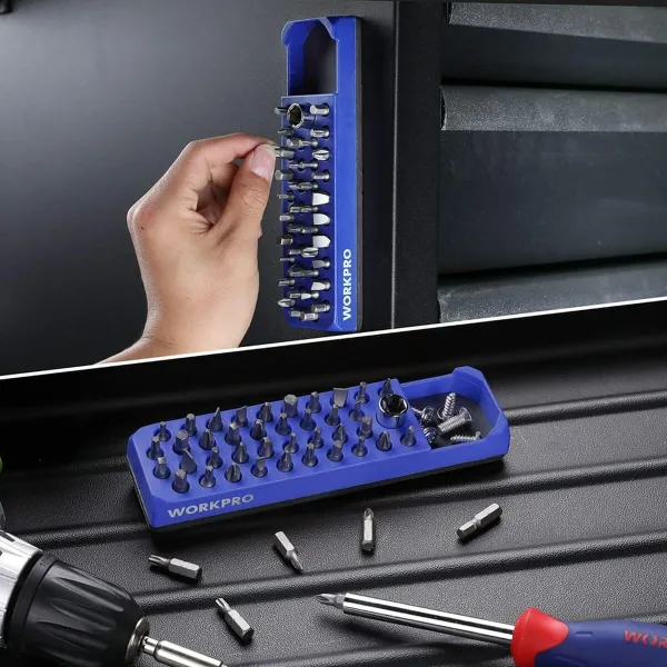 Įrankių dėklas Workpro 17,7 x 4,5 cm Metalinis