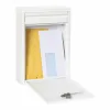 Letterbox Arregui White Steel 22 X 8 X 32 cm