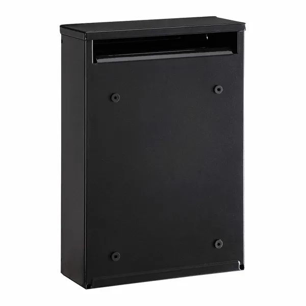 Pastkaste Arregui Melns Tērauds 22 X 8 X 32 cm