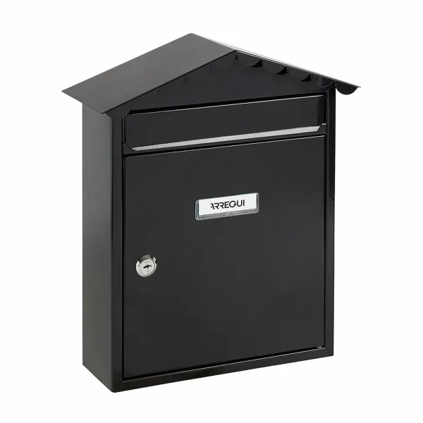 почтовый ящик Arregui Чёрный Сталь 30 x 11 x 36 cm