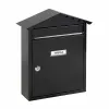 Pastkaste Arregui Melns Tērauds 30 x 11 x 36 cm