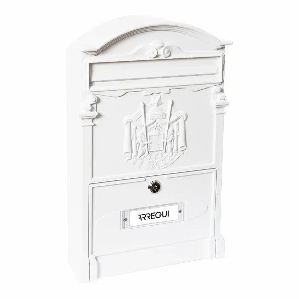 Letterbox Arregui White 26 X 9 X 42 CM Metal Aluminium
