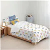 Duvet cover set Kids&Cotton Malu Small Blue 155 x 220 cm