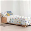 Duvet cover set Kids&Cotton Malu Small Blue 155 x 220 cm