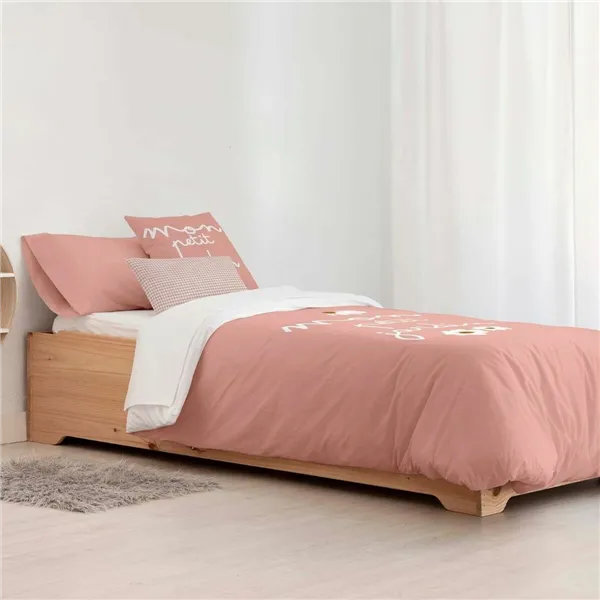 Duvet cover set Kids&Cotton Xalo Big Pink 155 x 220 cm