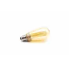 LED lamp Fbright st64 edison Amber 4 W E27 200 Lm Ø 6,4 x 14,2 cm Decorative (1800 K)