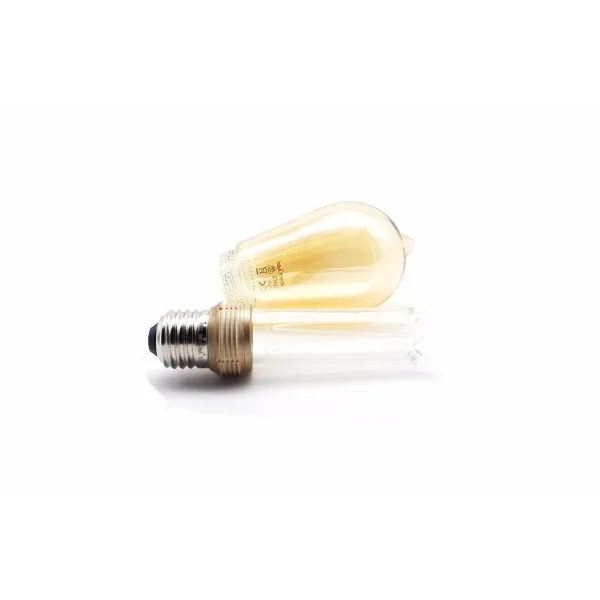 LED lamp Fbright st64 edison Amber 4 W E27 200 Lm Ø 6,4 x 14,2 cm Decorative (1800 K)
