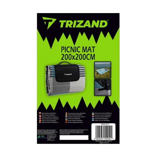 Insulated beach blanket 200x200cm Trizand 21077