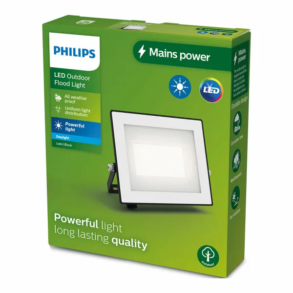 Užtvindanti šviesa / projektoriaus šviesa Philips Juoda 30 W F (5000 K)