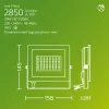 Užtvindanti šviesa / projektoriaus šviesa Philips Juoda 30 W F (5000 K)