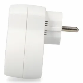 Sieninis lizdas su 2 USB prievadais EDM 40205 Balta 230 V 16 A