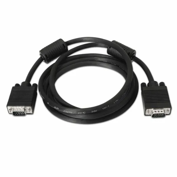 VGA Cable Aisens A113-0075 Black 15 m