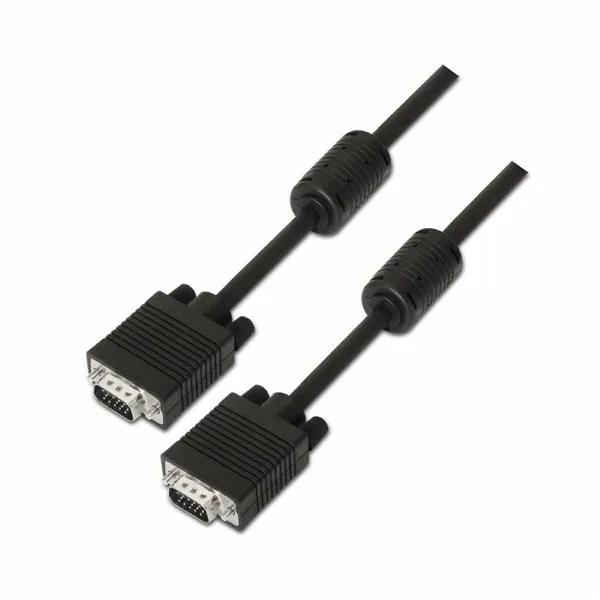 VGA Cable Aisens A113-0075 Black 15 m