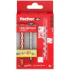 Seinätapit ja ruuvit Fischer hybridpower Ø 10 x 90 mm (4 osaa)