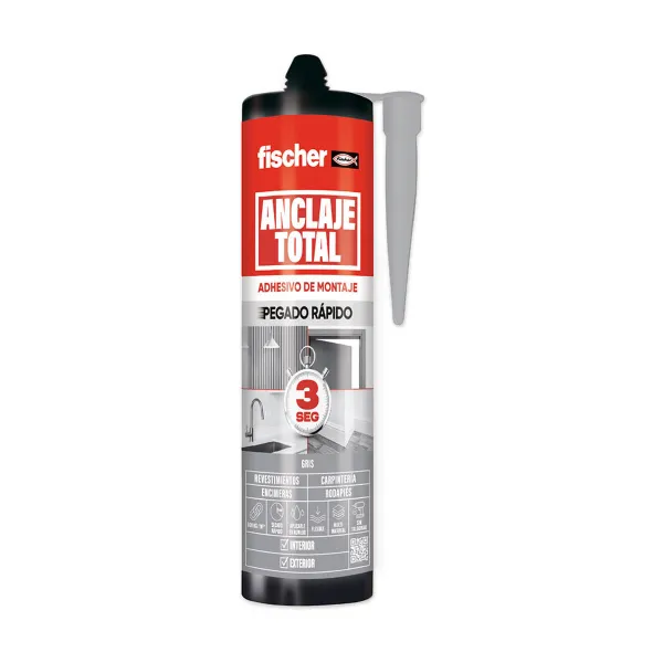 Ātrais enkurs Fischer Pelēks 290 ml