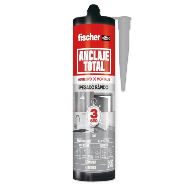 Greitas pritvirtinimas Fischer Pilka 290 ml