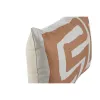 Cushion Home ESPRIT Beige Mustard Boho 50 x 30 cm