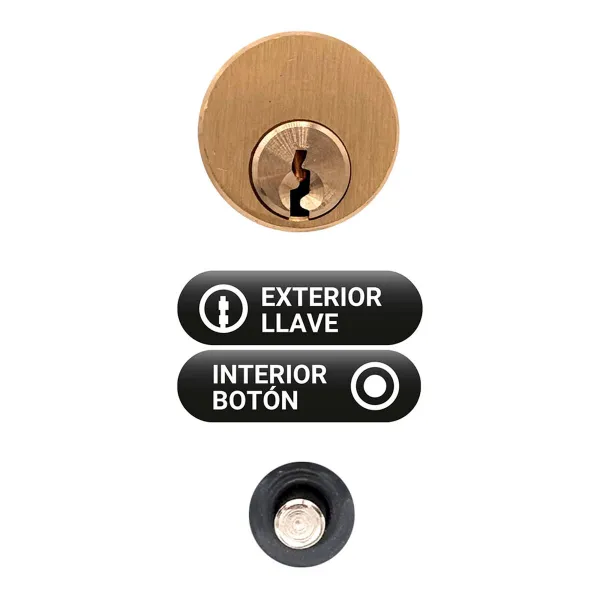 Safety lock Micel crr06 105b/50 Steel Grey 50 mm To put on top of