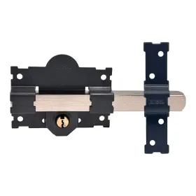 Apsauginė spyna Micel crr07 105l/50 Plienas Pilka 50 mm Uždėti ant viršaus