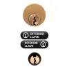 Safety lock Micel crr07 105l/50 Steel Grey 50 mm To put on top of
