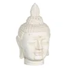 Decorative Figure Cream Buddha Oriental 19 x 18,5 x 32,5 cm