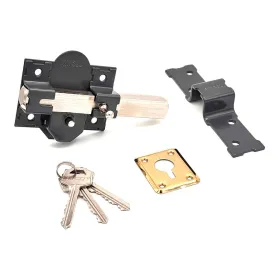Apsauginė spyna Micel crr08 86b/50 Plienas Pilka 50 mm Uždėti ant viršaus