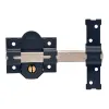 Apsauginė spyna Micel crr09 86l/50 Plienas Pilka 50 mm Uždėti ant viršaus