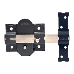Apsauginė spyna Micel crr10 86b/50 Plienas Pilka 50 mm Uždėti ant viršaus