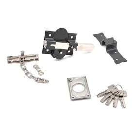 Apsauginė spyna Micel crr10 86b/50 Plienas Pilka 50 mm Uždėti ant viršaus