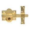 Apsauginė spyna Micel crr11 86l/50 Plienas Žalvaris 50 mm Uždėti ant viršaus