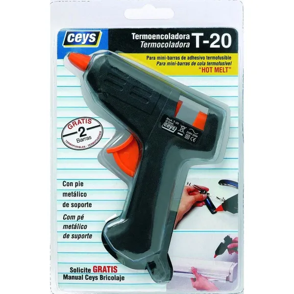 Silicone gun Ceys Black Plastic