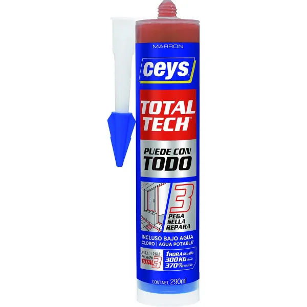 Tiivistysaine / liima Ceys total tech Ruskea 290 ml