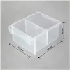 Multipurpose Chest of Drawers Workpro Transparent 4 drawers Stackable