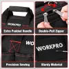 Tool bag Workpro 30 x 18 x 20 cm Plastic 30 L