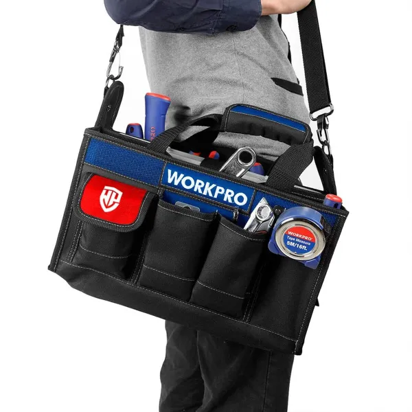 Tool bag Workpro 39 x 22 x 29 cm Cloth 28 L