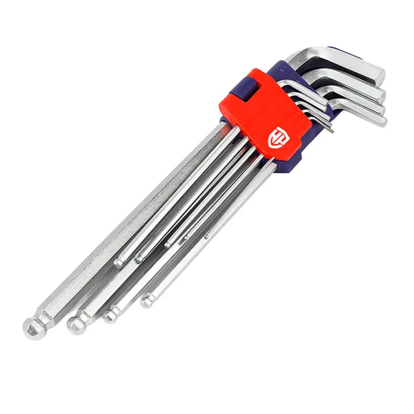 Allen Key Set Workpro 1/4" 1,5 mm - 10 mm Hexagonal 18 Pieces