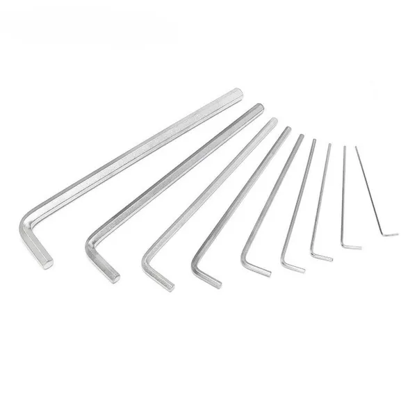 Kuusiokoloavain Setti Workpro 1,5, 2, 2,5, 3, 4, 5, 6, 8, 10 mm Kuusikulmainen 9 Kappaletta (9 osaa)