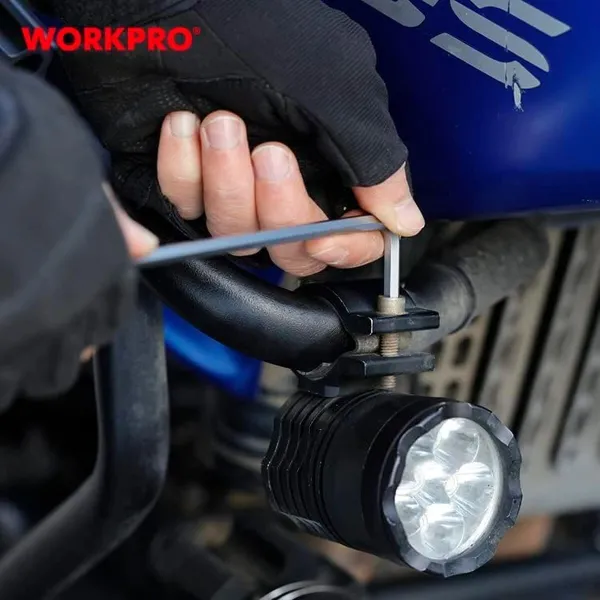 Набор Шестигранников Workpro 1,5, 2, 2,5, 3, 4, 5, 6, 8, 10 mm шестиугольный 9 Предметы (9 штук)
