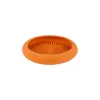 Dog Feeder Lickimat Orange Rubber Modern