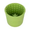 Dog Feeder Lickimat Green Rubber