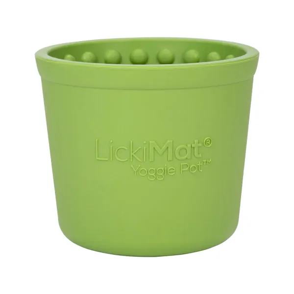 Dog Feeder Lickimat Green Rubber