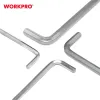 Набор Шестигранников Workpro 1,5, 2, 2,5, 3, 4, 5, 6, 8, 10 mm шестиугольный 9 Предметы (9 штук)
